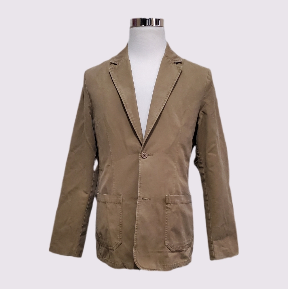 Mossimo Khaki Ripstop Blazer